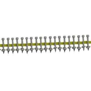 Quik Drive HG112WSBRWHITE Metal Roofing and Siding Screw, Bright White 