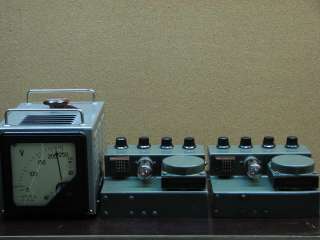 TWO RARE TUBE AMPLIFIERS, 1957 YEAR  