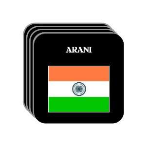  India   ARANI Set of 4 Mini Mousepad Coasters 