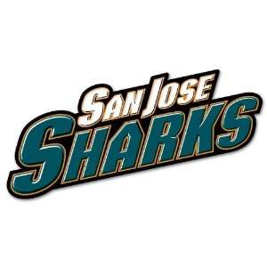  San Jose Sharks NHL Hockey sticker 6 x 3 Everything 