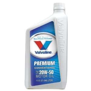 Valvoline 1 Quart Valvoline Premium Conventional SAE 20W 50 Motor Oil 