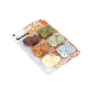  Basic Grey Archaic Buttons 66 Per Package Arts, Crafts 