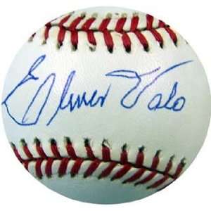 Elmer Valo Autographed Baseball 