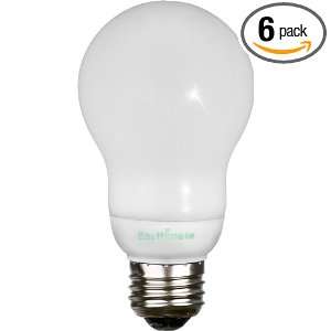  Earthmate 14 Watt A19 Household Bulb   2700k, 6 Pack