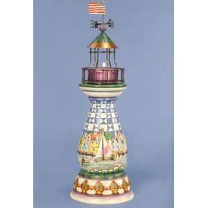     Seaside Tealight Light House by Enesco   118739