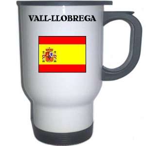  Spain (Espana)   VALL LLOBREGA White Stainless Steel Mug 