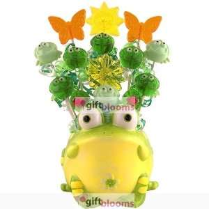  Big Frog Lollipop Bouquet