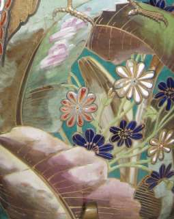 Floreros exóticos estéticos de la porcelana de St de Denis francés 