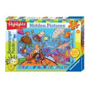    SomethingS Fishy   35 Pieces Hidden Pictures Puzzle Toys & Games