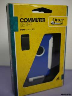 New OtterBox Commuter Case for iPod Touch 4G Blue/White FAST SHIPPING 