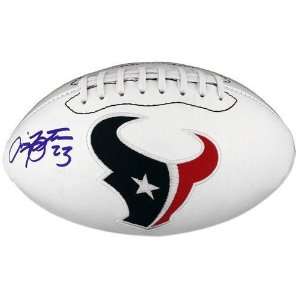  ARIAN FOSTER HOUSTON TEXANS SIGNED FOOTBALL Everything 