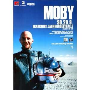  Moby   Play It Loud 2002   CONCERT   POSTER from GERMANY 