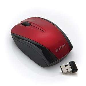  Verbatim/Smartdisk, Nano 2.4GHz NB Mouse   Red (Catalog 