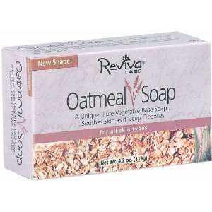 Reviva Labs Oatmeal Soap Bar   4.2 Oz