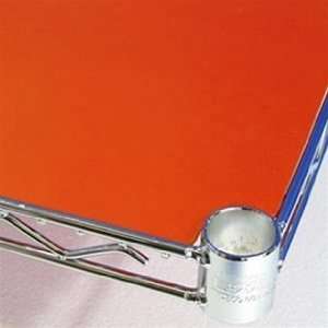  Wire Shelf Liner 6 Pack 12 x 48 Orange