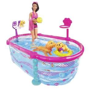  Barbie Puppy Swim School Nikki Doll with Pool Toys 