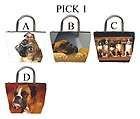 Boxer Dog Puppy Puppies A D Bucket Bag Handbag Purse #PICK 1