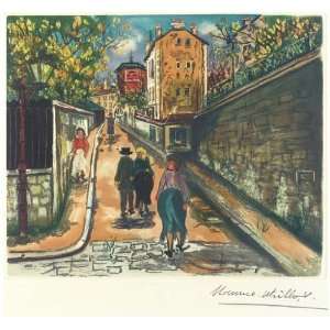 FRAMED oil paintings   Maurice Utrillo   24 x 22 inches   The Norvins 