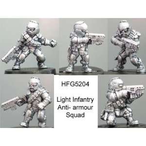    Hasslefree Miniatures   Grymn Anti armour Squad (5) Toys & Games