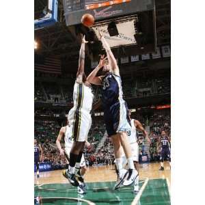  Memphis Grizzlies v Utah Jazz Marc Gasol and Al Jefferson 