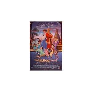    THE KING AND I (1999 ANIMATED) Movie Poster