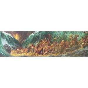 Arnold Friberg   Parting the Red Sea 