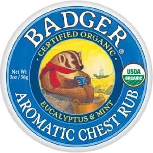  Aromatic Badger Balm Chest Rub