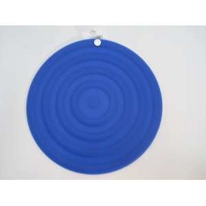  Blue Silicone Pot Holder Round Trivet