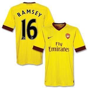  10 11 Arsenal Away Jersey + Ramsey 16