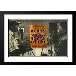  Buena Vista Social Club 32x45 Framed and Double Matted 