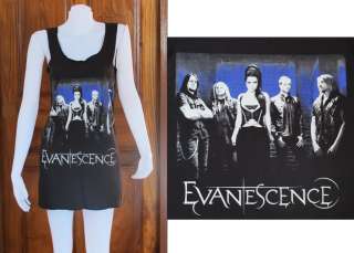 Evanescence Amy Lee Rock Roll Pop Art o WOMEN T SHIRT DRESS Tank TOP 