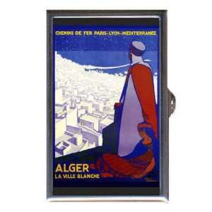 com Algeria France Travel Poster Coin, Mint or Pill Box Made in USA 
