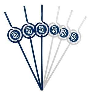 San Diego Padres Team Sipper Straws Health & Personal 