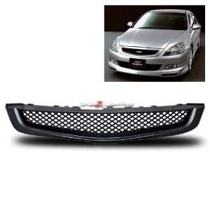  03 07 Honda Accord 4DR Sport Grill   Black Type R Style 