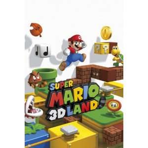  Gaming Posters Super Mario   3D Land   35.7x23.8 inches 