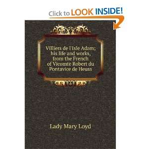   French of Vicomte Robert du Pontavice de Heuss Lady Mary Loyd Books
