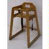 USED RESTAURANT WOOD HIGH CHAIR TODDLER CHILD SEAT  