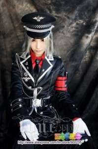 Cool Angel San Jibril Military Uniform Cosplay Costume Christmas 