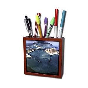  at Orange Beach Fisheye View   Tile Pen Holders 5 inch tile pen holder