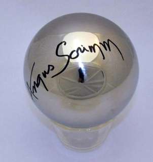 Phantasm Movie Prop Replica Metal Sphere Prop Autographed by Angus 