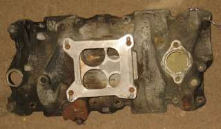 You are bidding on a used GM aluminum intake that’s used on late 70 