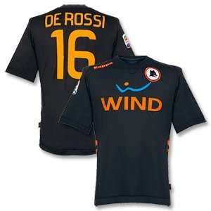  11 12 AS Roma 3rd Jersey + De Rossi 16