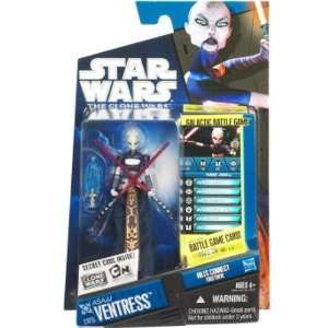   Wars Animated Action Figure CW No. 15 Asajj Ventress Toys & Games