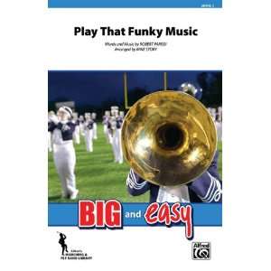  Play That Funky Music Conductor Score Marching Band Words 