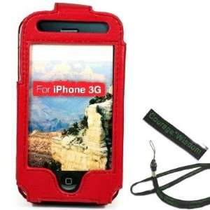  iphone 3G 3Gs Deluxe Red Carrying case for iphone 3G Cell 
