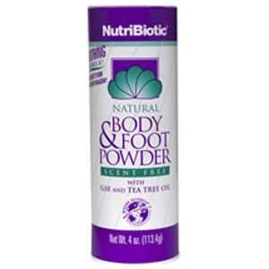  Body and Foot Powder 4 Oz   NutriBiotic Health & Personal 