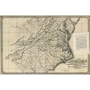  1876 map Hampton Normal & Agricultural Virginia