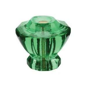Emtek 86025 Crystal Astoria Emerald Cabinet Knob 1 1/8 Diameter x 1 1 