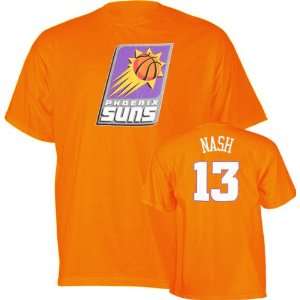 Raja Bell Orange Majestic Player Name and Number Phoenix Suns T Shirt