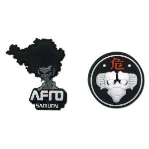  Afro Samurai Afro & Afro Droid Pins Toys & Games